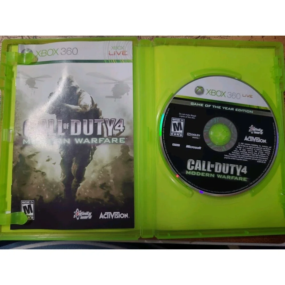 Call of Duty: Modern Warfare Game of the Year - Microsoft Xbox 360
